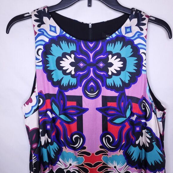 Nanette Lepore Dress 10 Multi Color Sheath Oasis Mosaic NWT - Picture 4 of 11